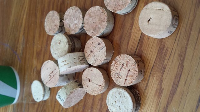 Cork Wine Glass Charms