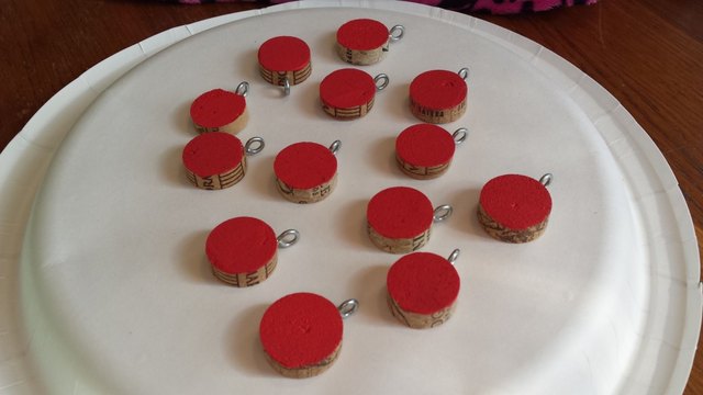 wine glass charms